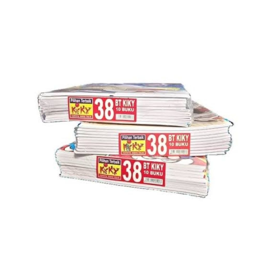 

Buku Tulis Kiky Ukuran Kwarto 38 lembar