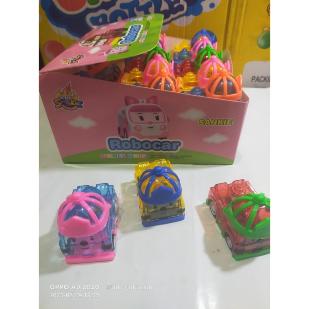 

Permen Sankie RoboCar 30 Pcs