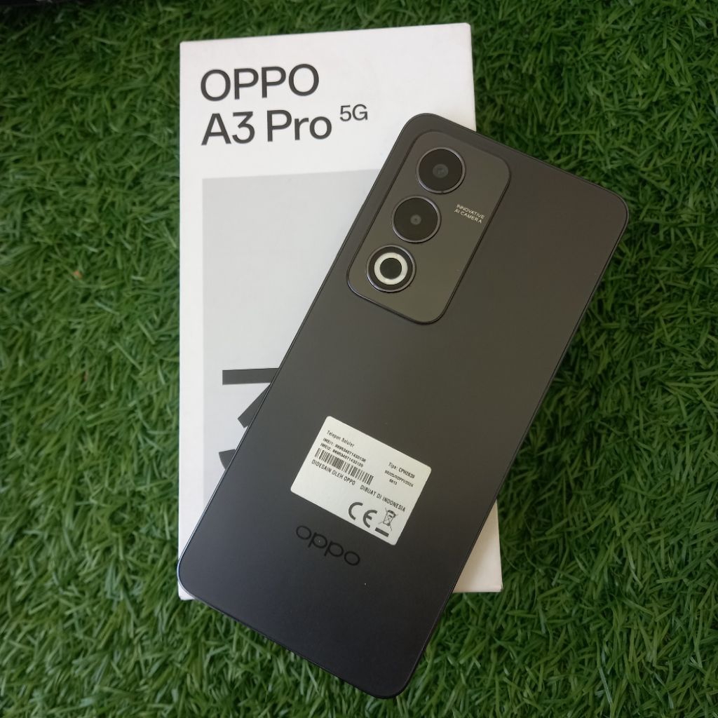 oppo A3pro Ram 8GB Internal 256GB HP Second Seken Bekas Fullset [murah] hp murah