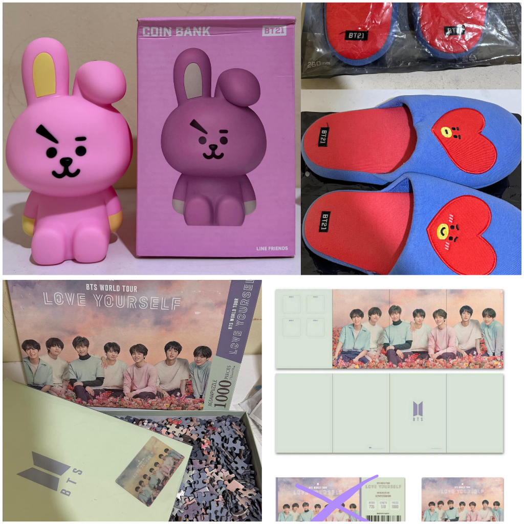WTS BTS BT21 100% OFFICIAL MERCHANDISE