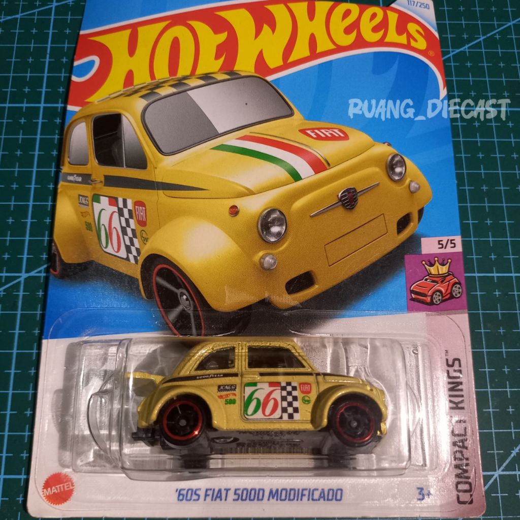Hotwheels FIAT 500D Modificado