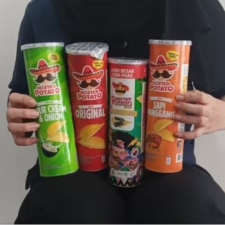 

mister potato 106gr | All Variant | sour cream | original | seaweed | sapi panggan