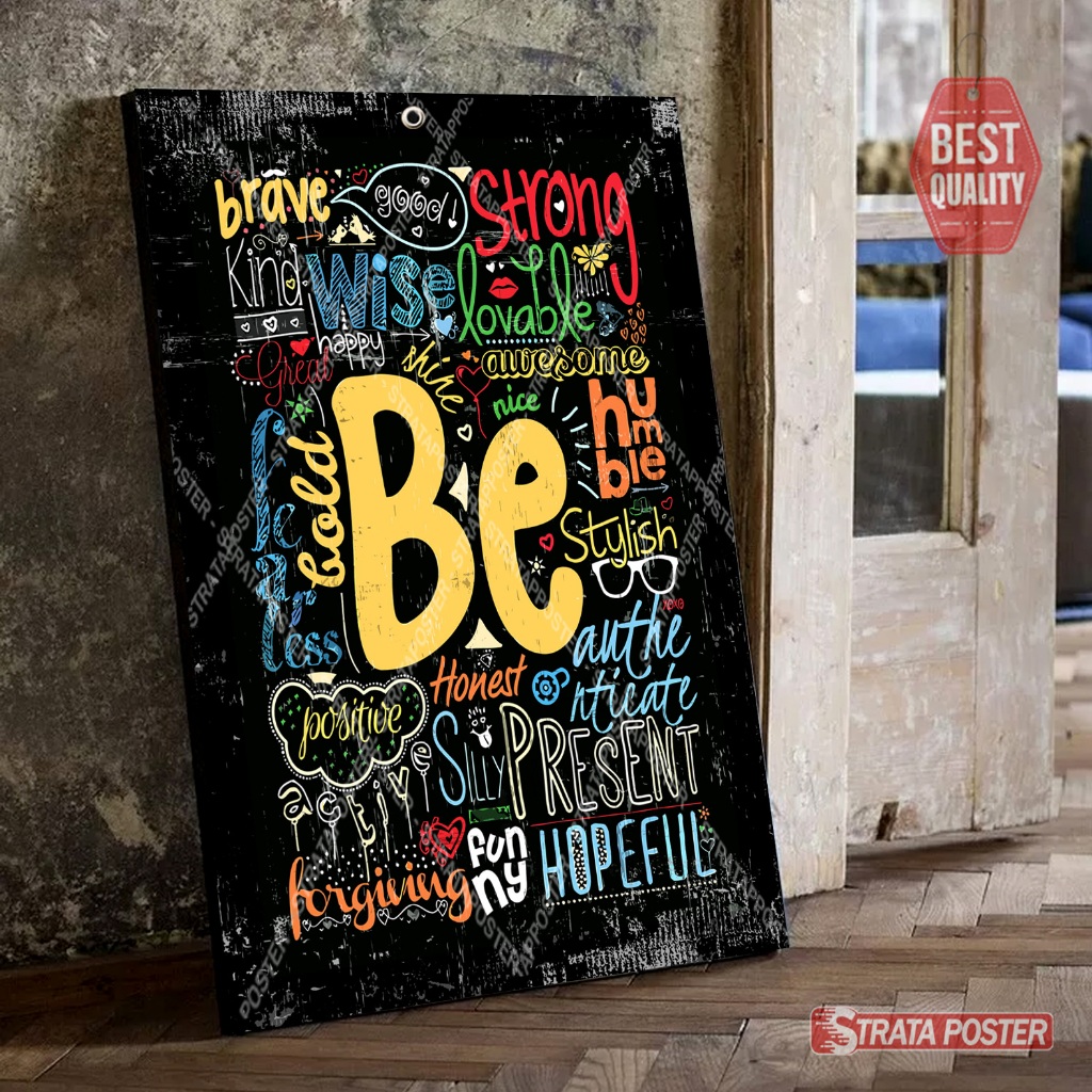 Hiasan dinding motivasi Poster Ruang kerja