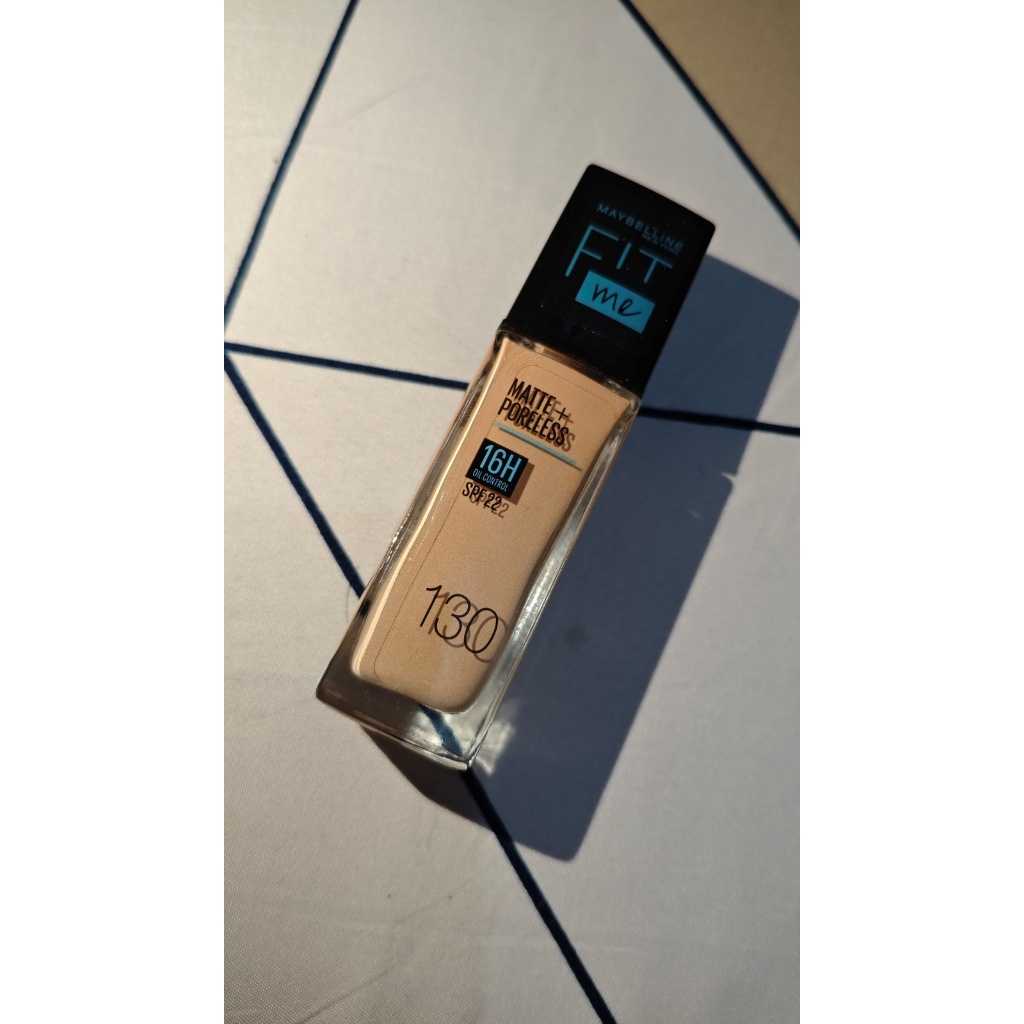 Maybelline Foundation Fit Me Pump Matte Pore - 130 Buff Beige 30 ml