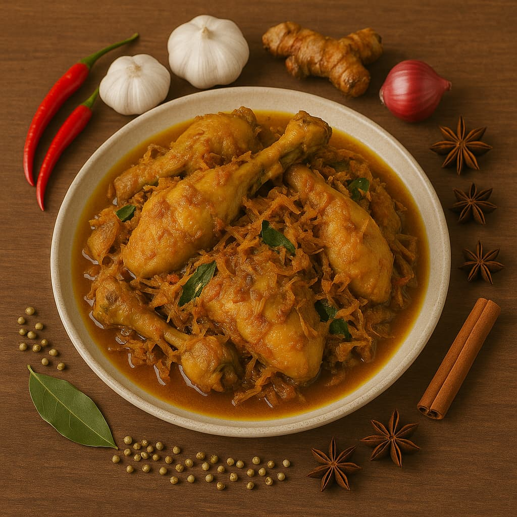 

Ayam Kampung Bumbu Woku