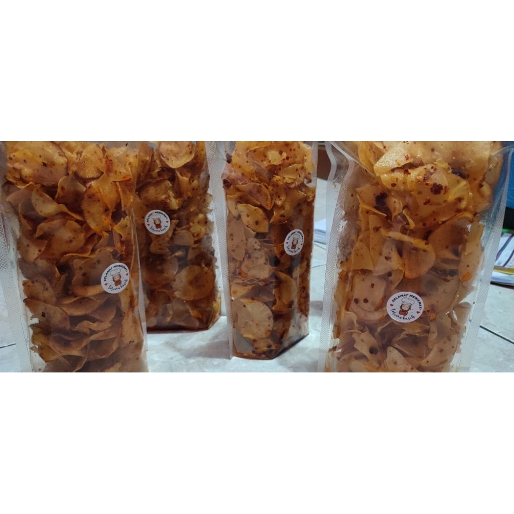 

Keripik Singkong Balado asin