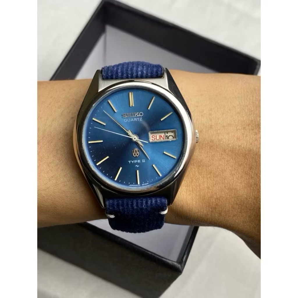 Seiko Type II 8 Blue Sunburst (SECOND KOLEKSI PRIBADI)