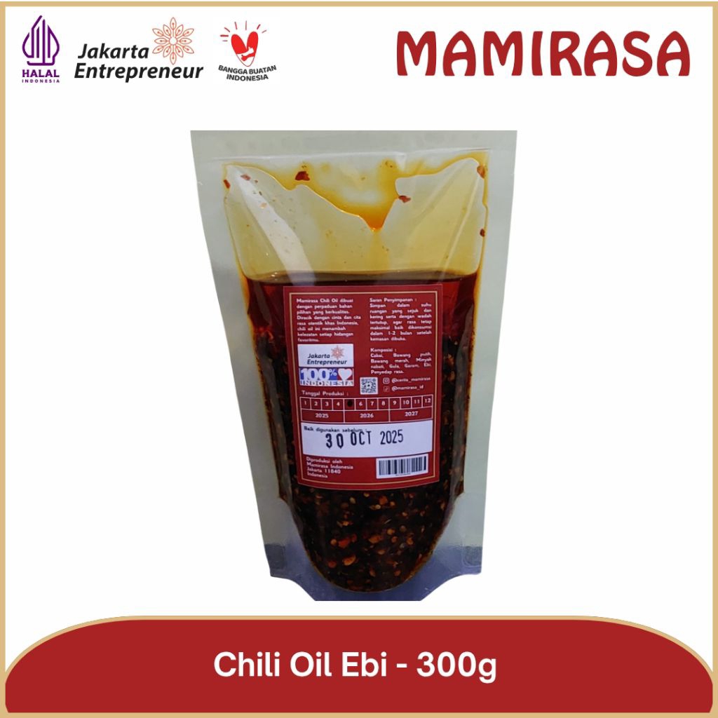 

Mamirasa Chili Oil Dimsum Pouch Refill 300g