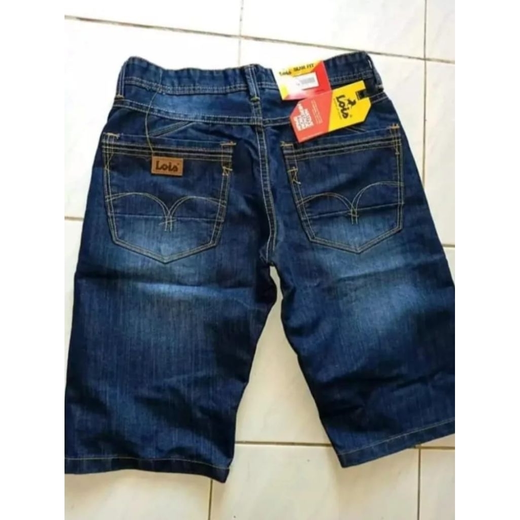 cuci gudang celana jeans pendek pria terbaru, celana jeans pria lois terbaru , celana jeans lois obr