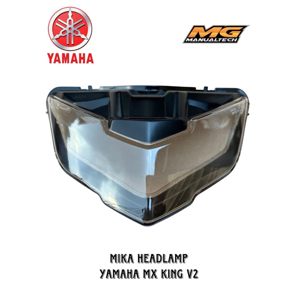 Mika Kaca Lampu Depan Yamaha Mx King 150 V2 Original Stanley