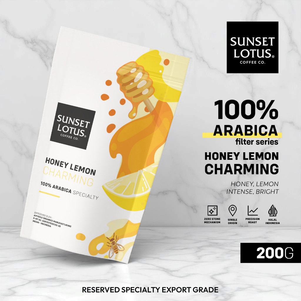 

Sunset Lotus Honey Lemon Charming Arabica 200g