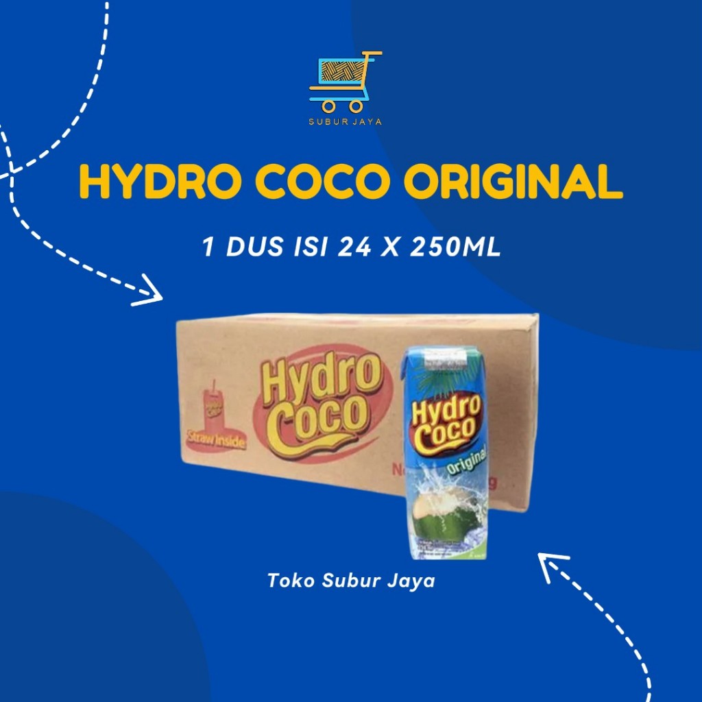 

HYDROCOCO 250ML 1 DUS ISI 24 MINUMAN AIR KELAPA ISOTONIK