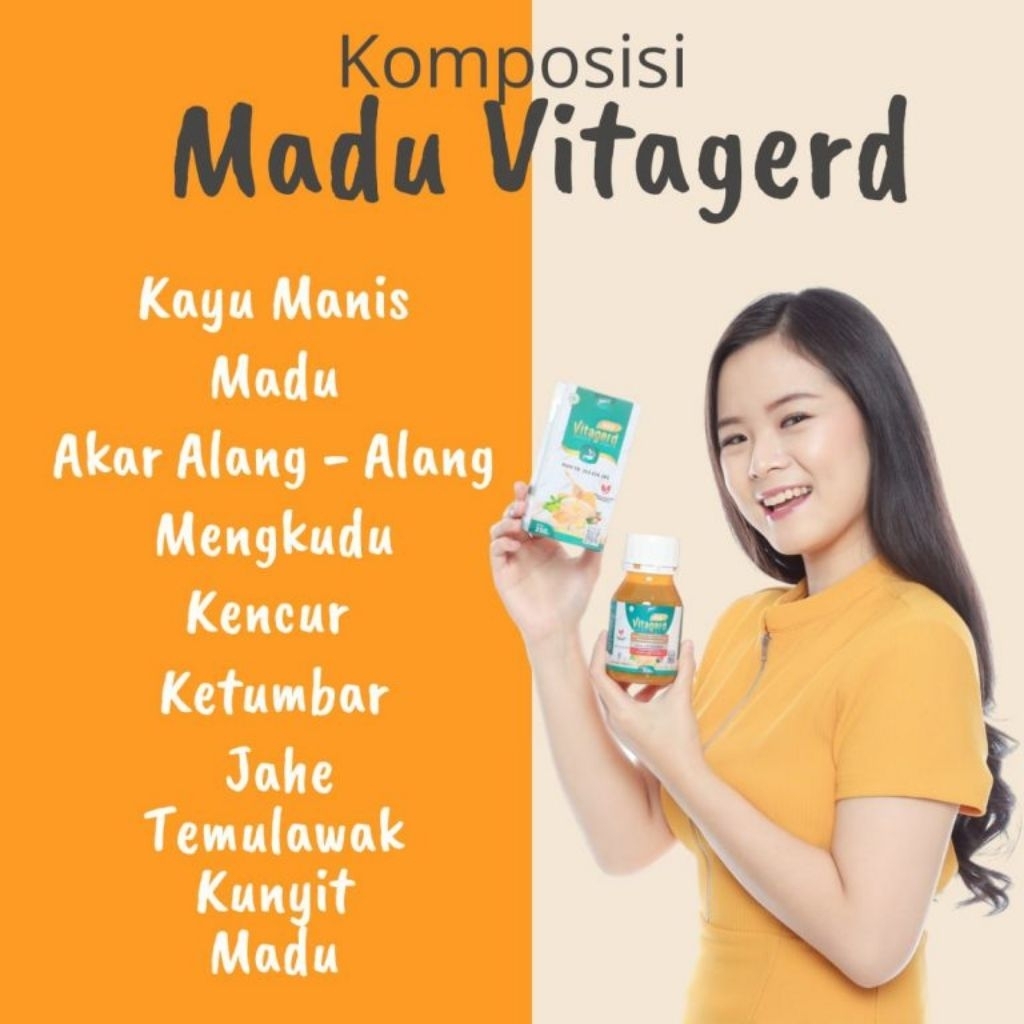 

madu Asli Vitagerd Solusi Kesehatan 100%