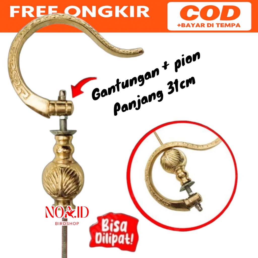 Gantungan sangkar burung murai sangkar kotak sangkar lovebird cantolan sangkar burung lipat