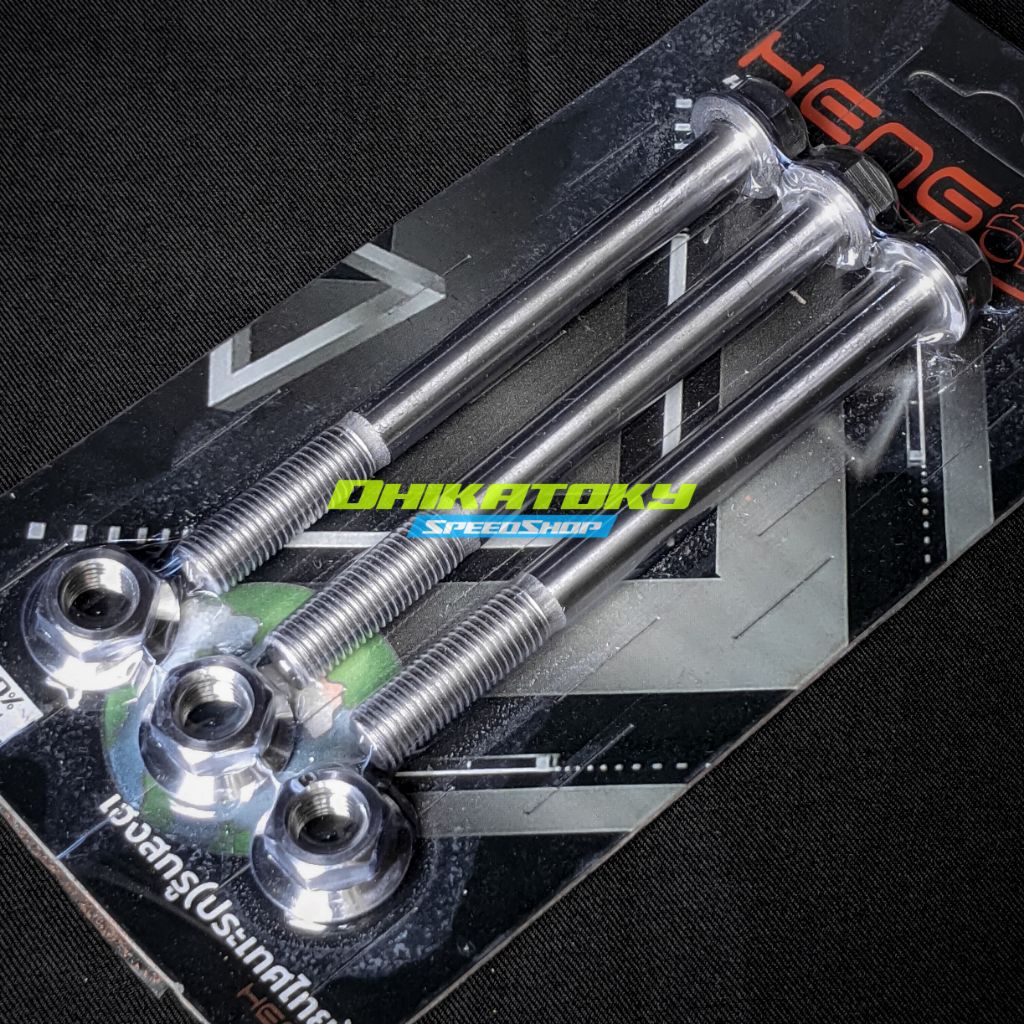 Baut Stainless Pangkon Mesin Wave 125 Kharisma Kirana Supra X 125 | Original HENG Thailand