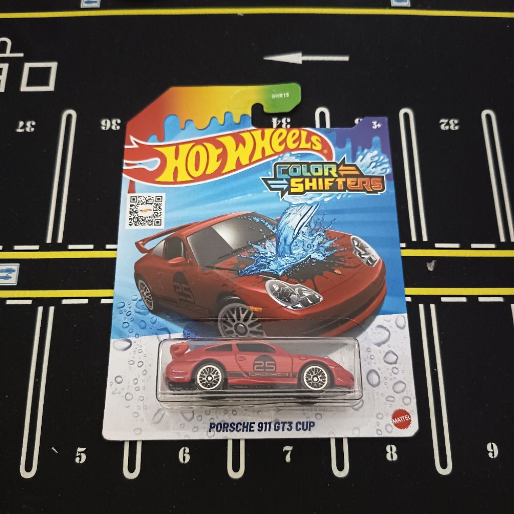 Hotwheels Color Shifters - PORSCHE 911 GT3 CUP