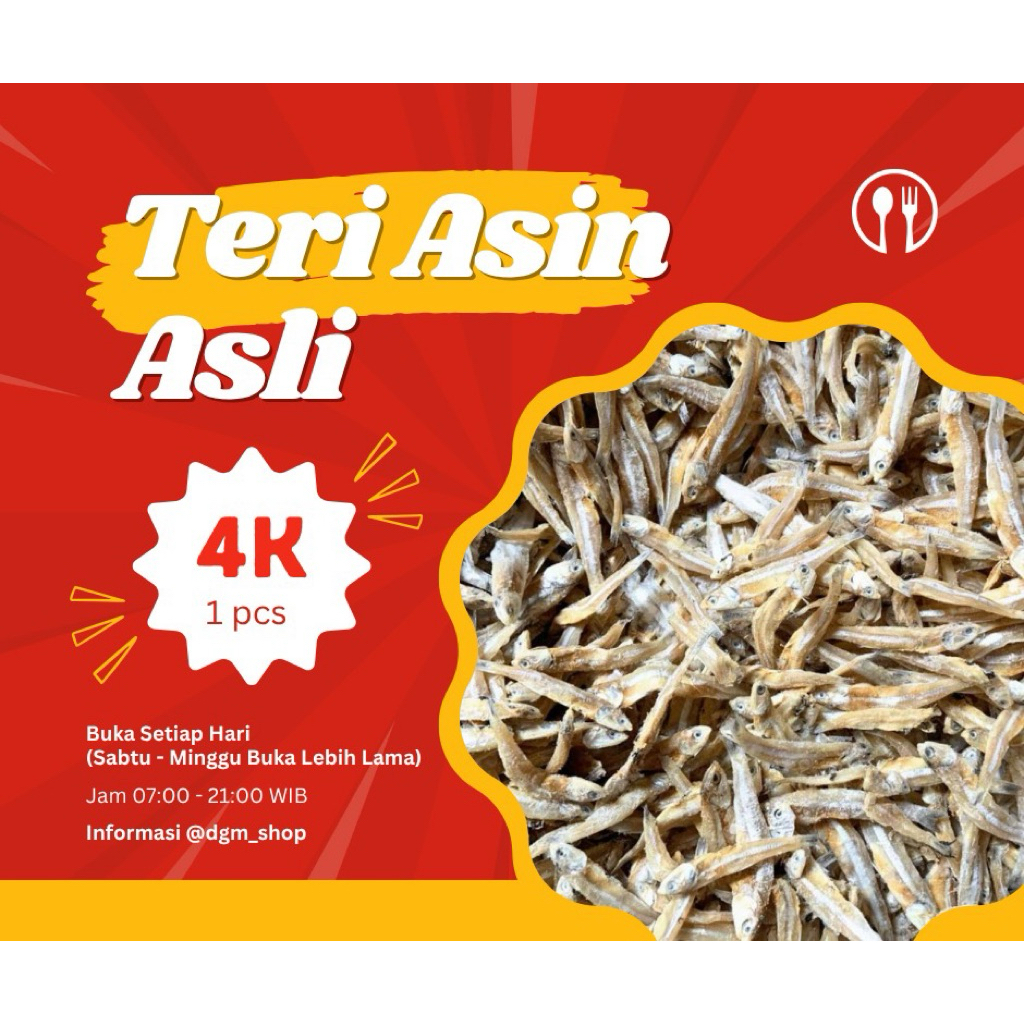 

Ikan Teri Premium Asli Nelayan Lokal