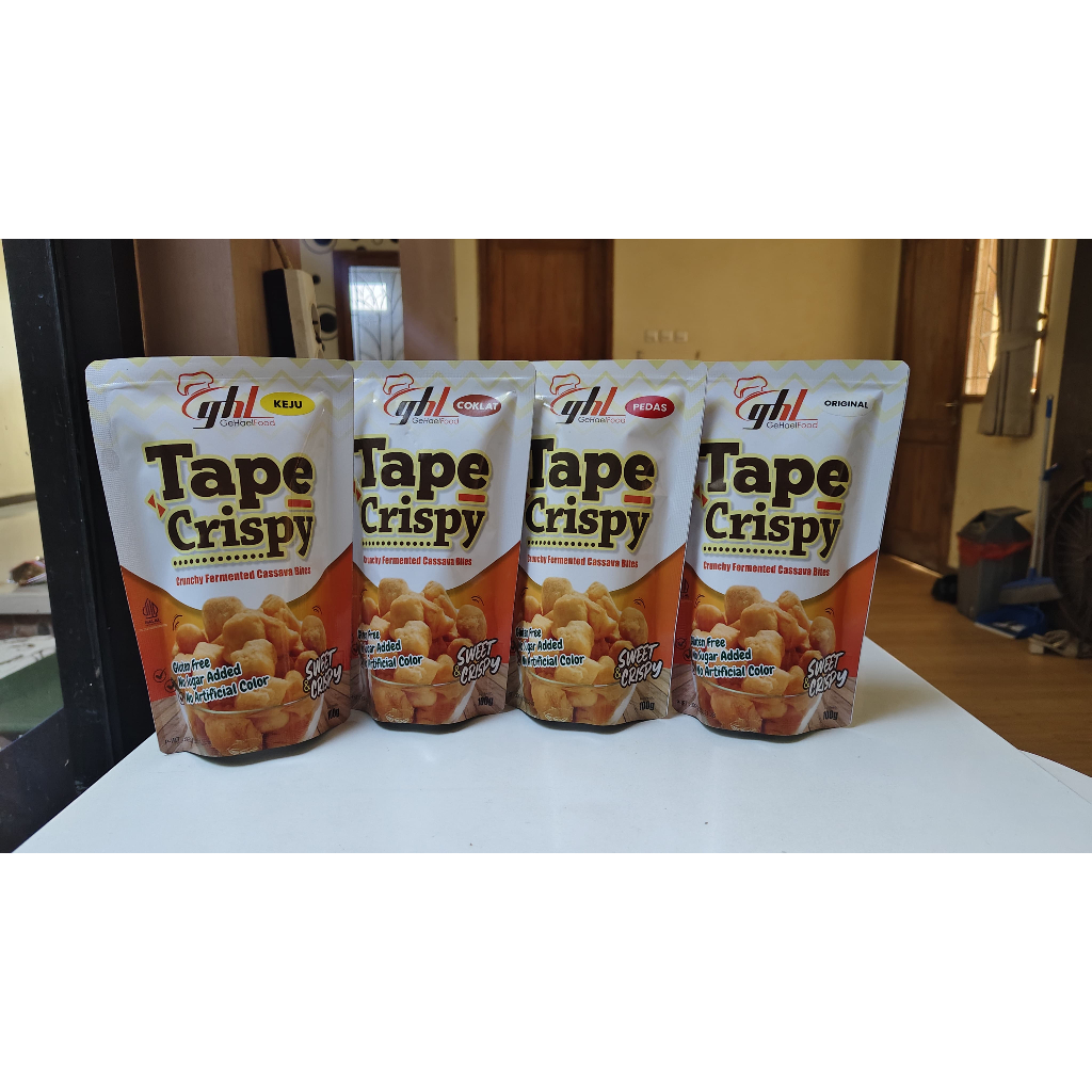 

Tape Crispy Khas Bondowoso 100gr