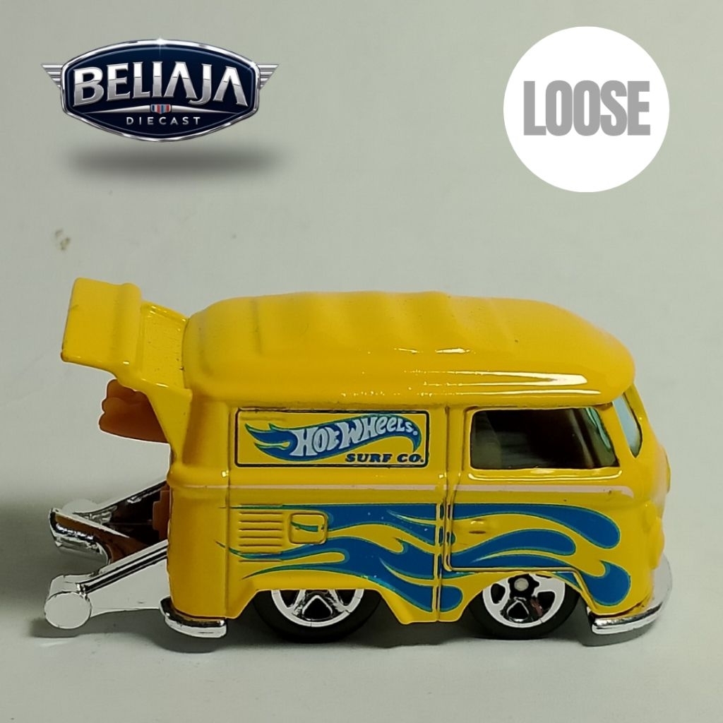 HOT WHEELS KOOL KOMBI YELLOW LOOSE