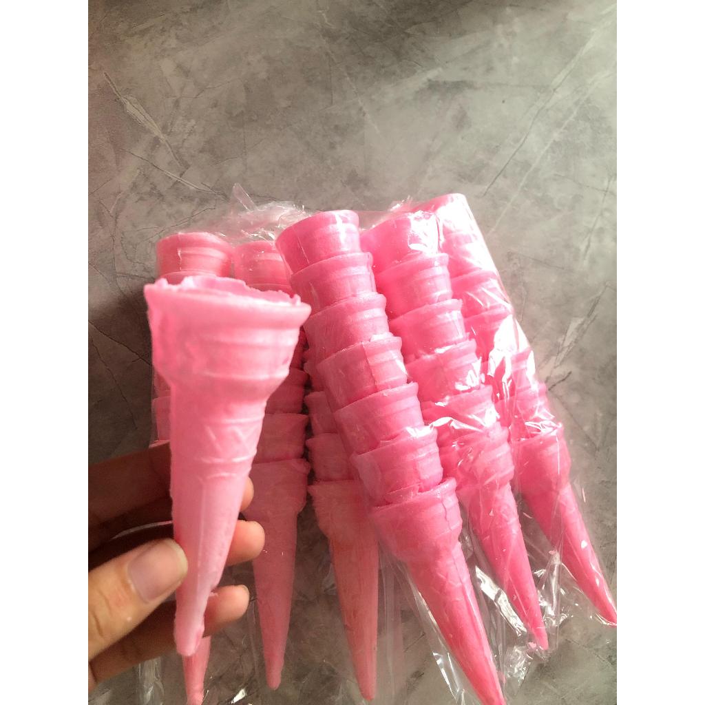 

Cone Es Krim Mini Diameter 4cm – Isi 400pcs, Cup Kecil untuk Ice Cream / Kerupuk Es Krim