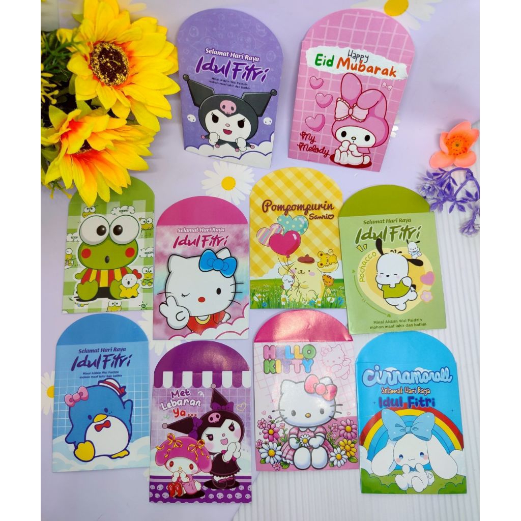 

Amplop Lebaran Murah 100 pcs(10 pak) Amplop Idul Fitrii Amplop Karakter