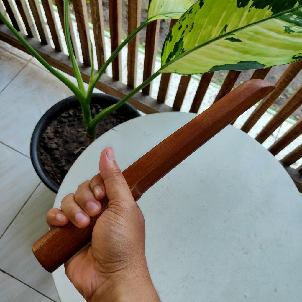 tanto replika pisau katana dari kayu
