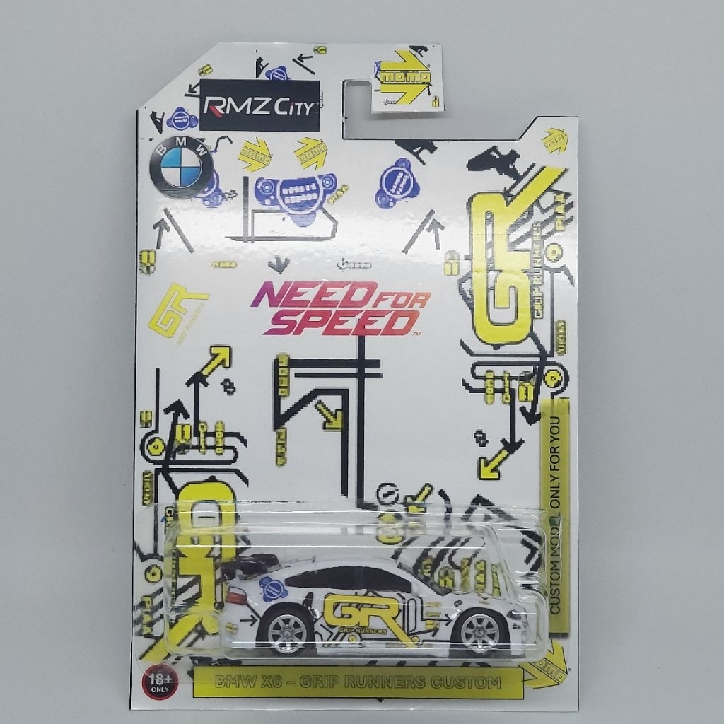 Custom Diecast n Blister BMW X6 Need for Speed