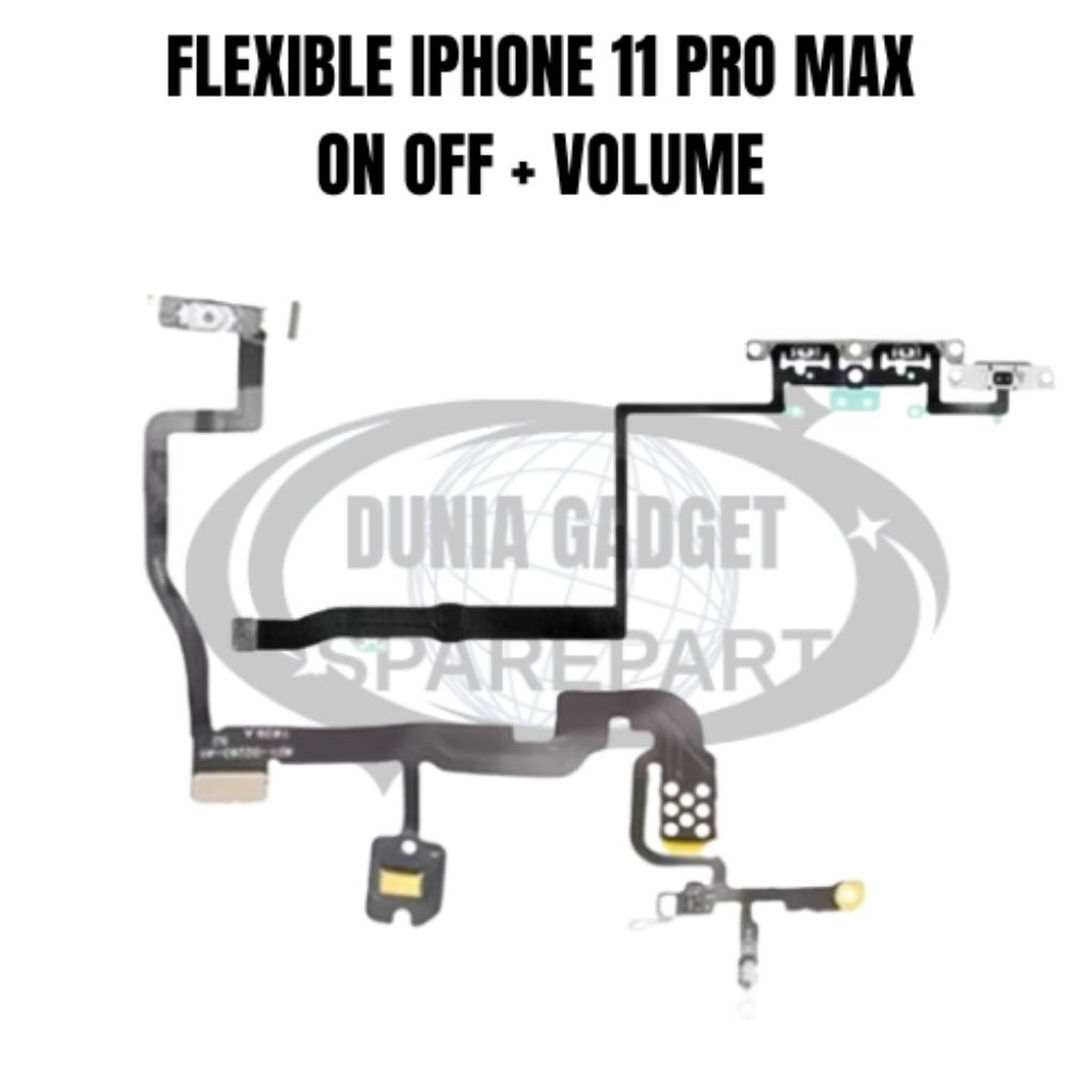 FLEXIBLE IPHONE 11 PRO MEX ON OFF + VOLUME 100% ORIGINAL