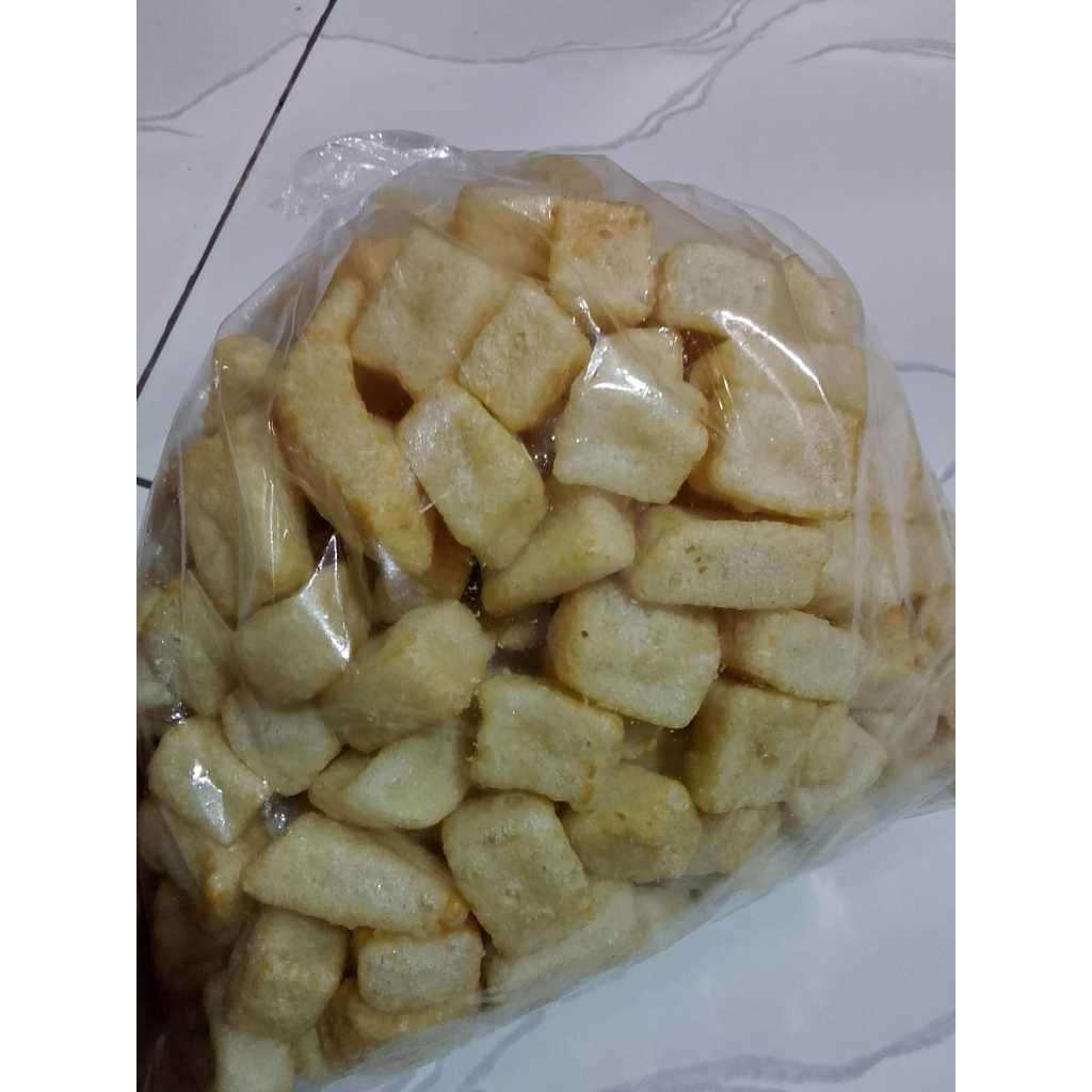 

kerupuk rambak kotak homemade gurih renyah