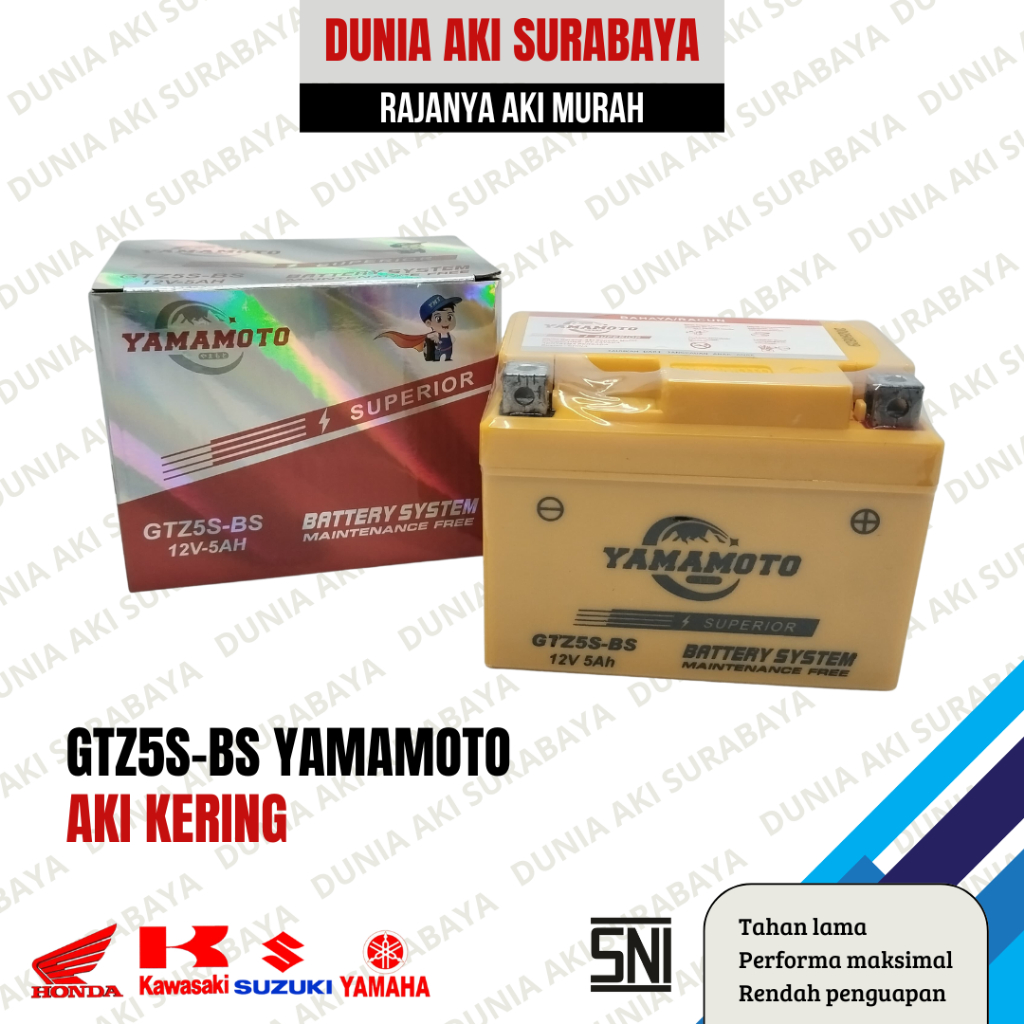 AKI YAMAMOTO GTZ5S-BS FULL KERING MOTOR BEBEK/MATIC