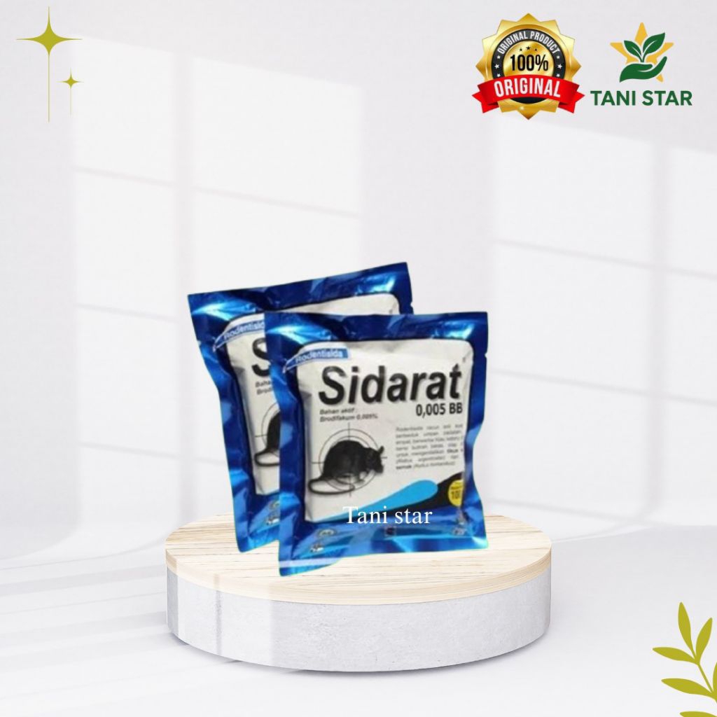 Sidarat 100gr, Rodentisida