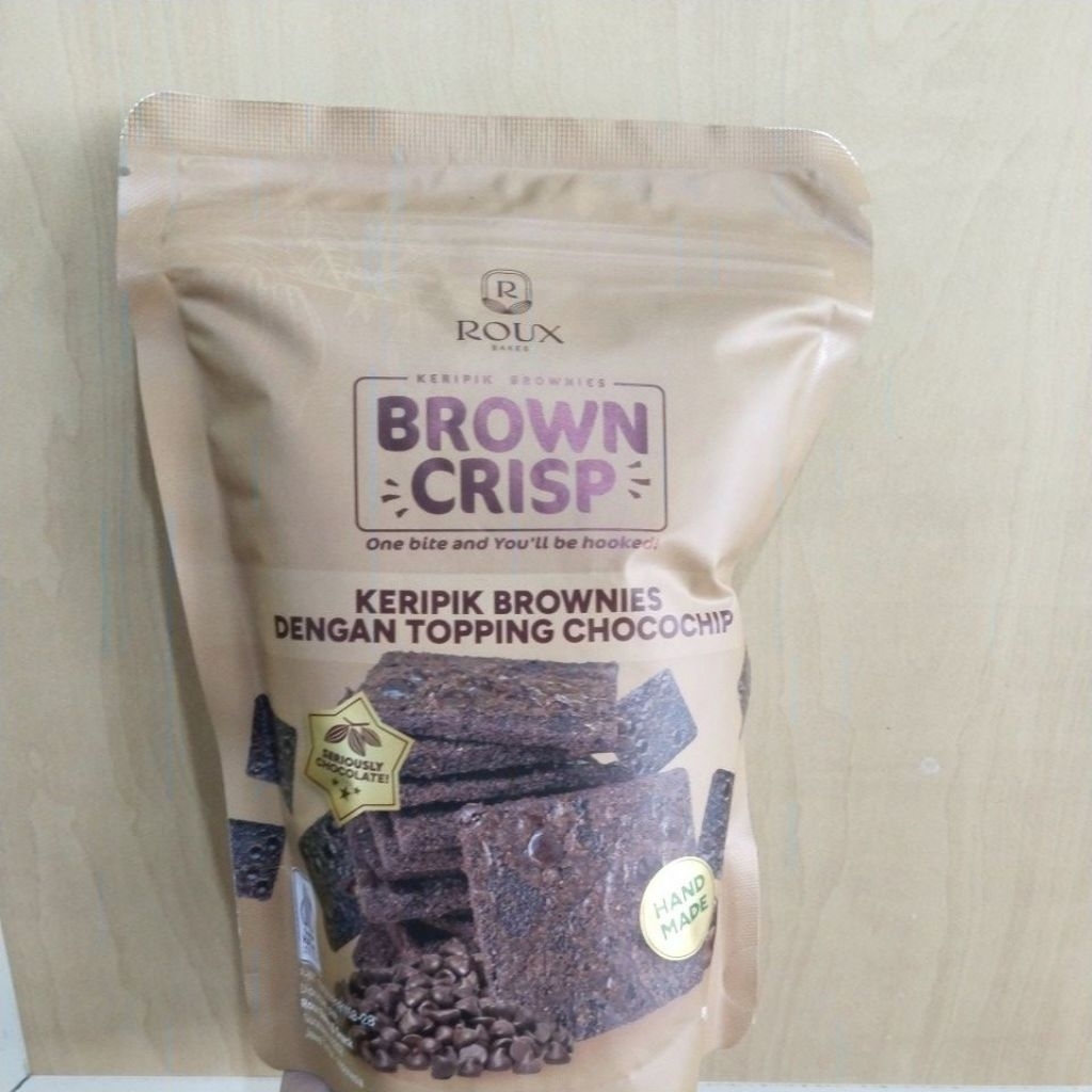 

keripik brownies roux chocochips