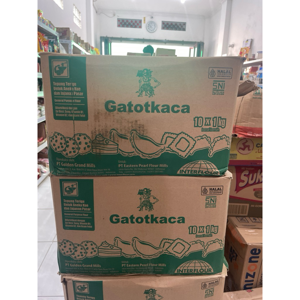 

tepunh terigu gatotkaca 1kg karton