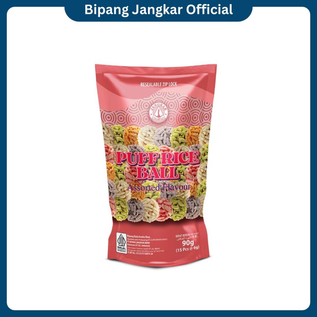 

BIPANG/JIPANG/ PUFF RICE BALL ISI 15 PCS