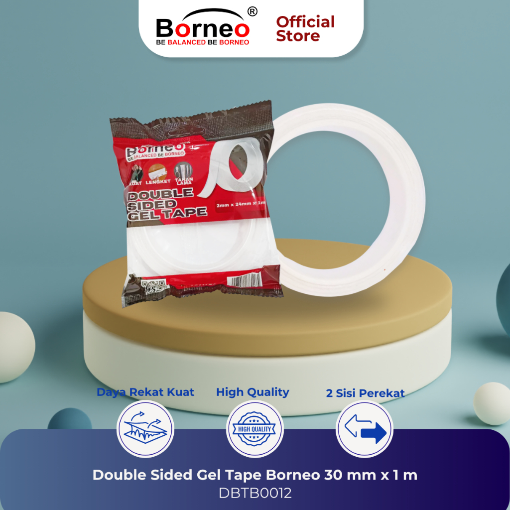 

Borneo Nano Magic Double Tape 30mm x 1m