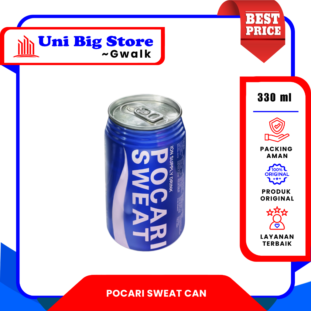 

POCARI SWEAT DRINK CAN KALENG ORIGINAL - 330 ml