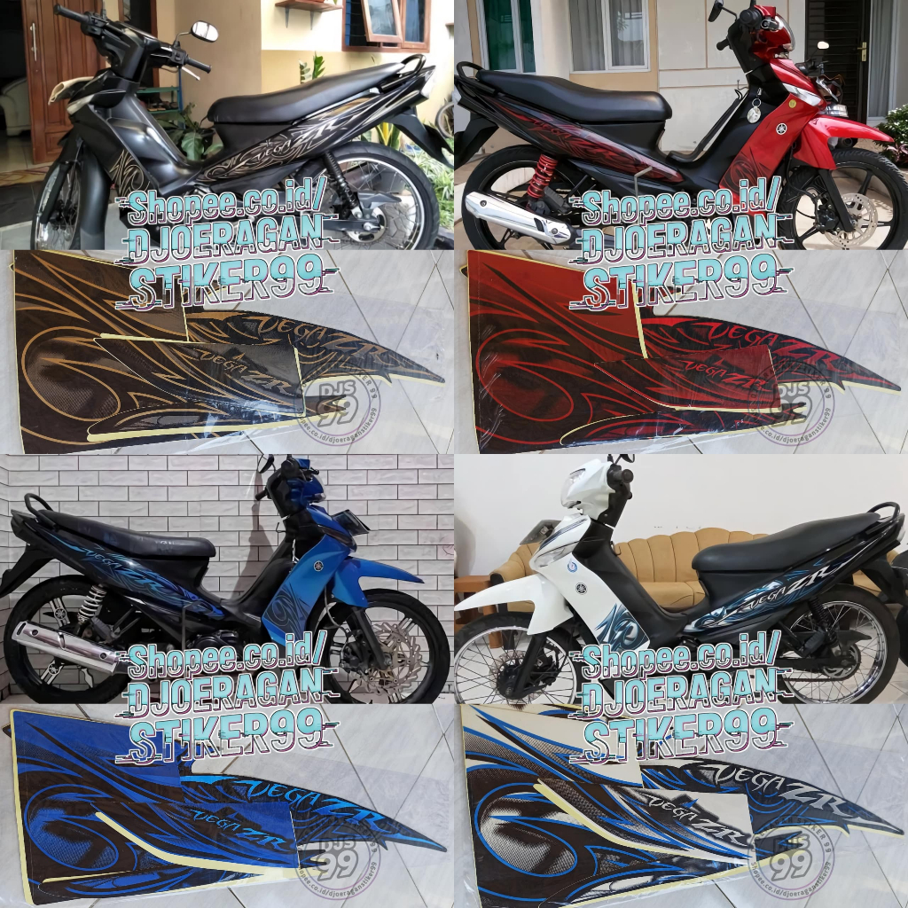 Striping Stiker Lis Yamaha Vega ZR 2010 Sticker Lis vega zr 2010