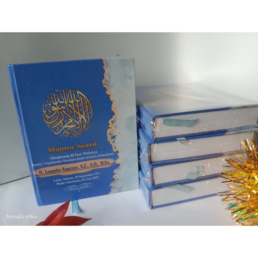 Majmu' Syarif Hardcover custom