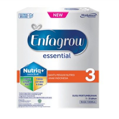 

Enfagrow Essential 3 Susu Bubuk Pertumbuhan Anak 1-3 Tahun Vanila 240 g