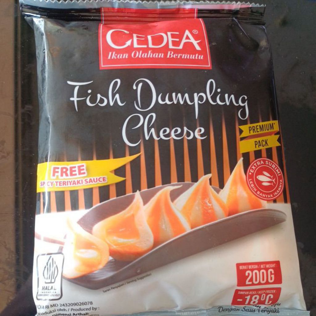 

Cedea fish dumpling cheese 200 gr