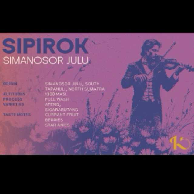 

Sipirok Simanosor Julu - Full Wash - Specialty Coffee - Single Origin - Arabica - Filter Roast