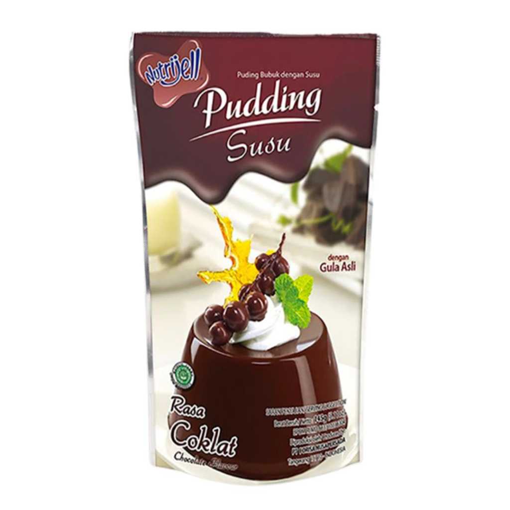 

Puding Susu Coklat Nutrijell Dengan Gula Asli Enak dan Praktis