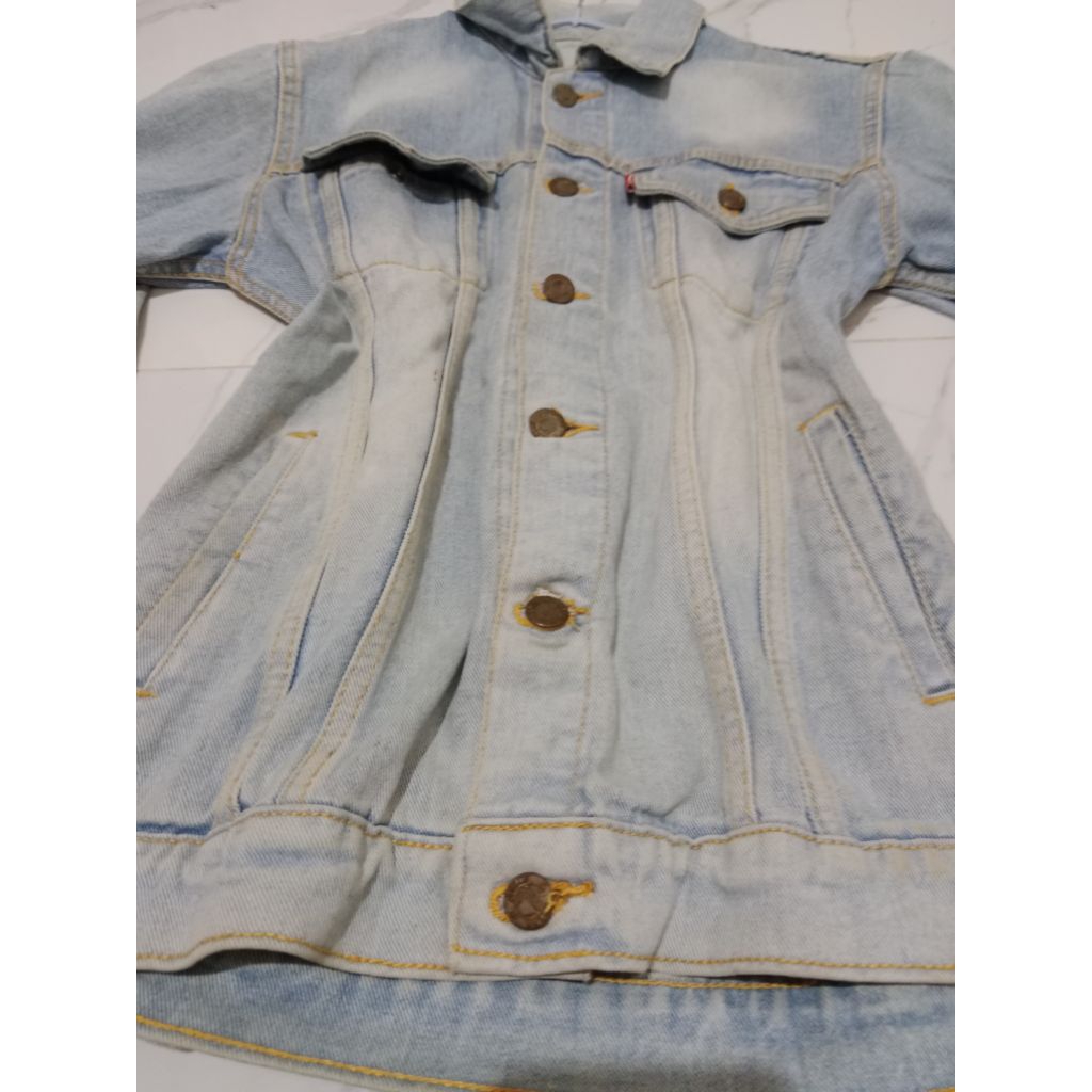 preloved jaket jeans