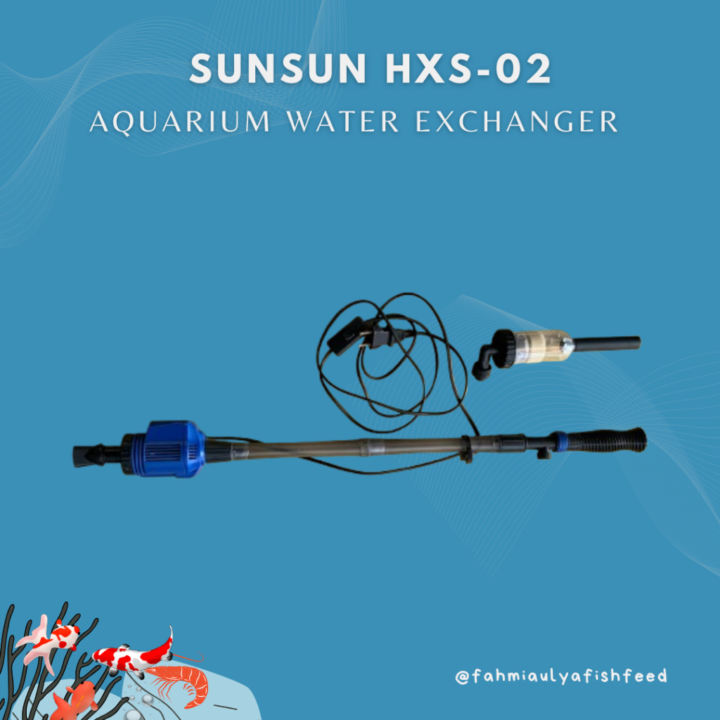 (PRELOVED JUAL RUGI) WATER EXCHANGER  SUNSUN HXS 02 MULTI FUNCTION ELECTRIC SAND WASHER AQURIUM GRAV