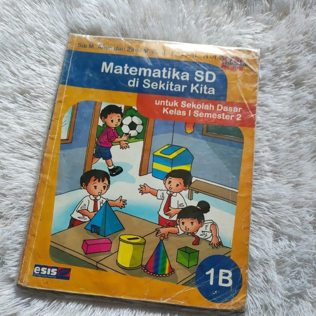 Buku Matematika SD di Sekitar Kita untuk SD Kelas 1 Semester 2 - KTSP 2006 original preloved