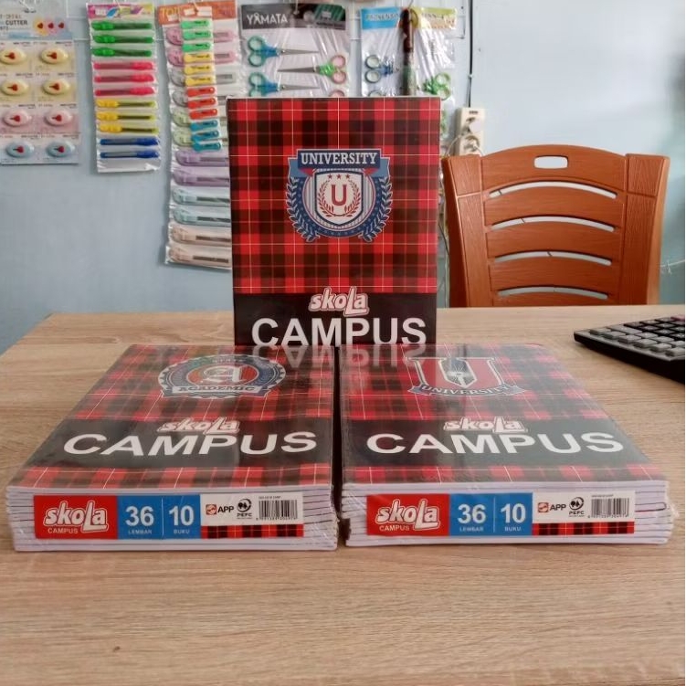 

Buku Tulis Campus Skola
