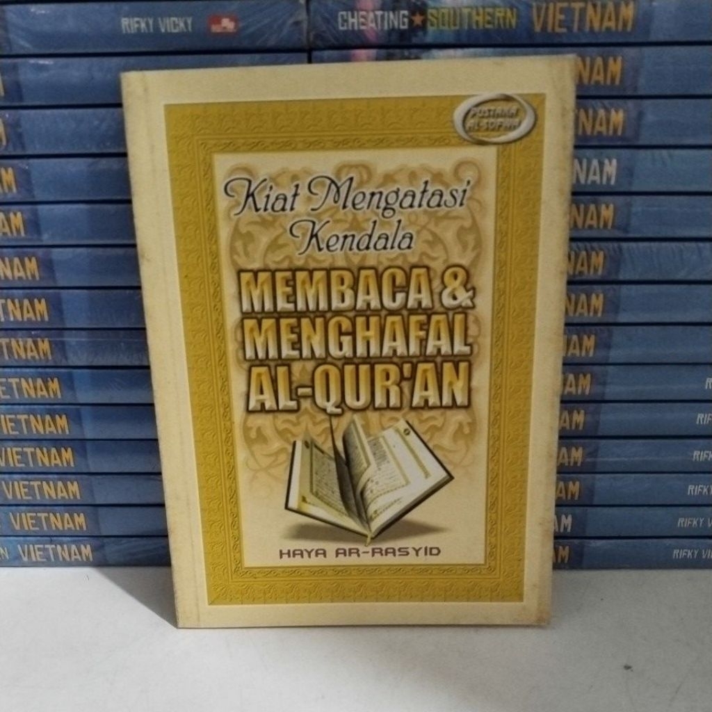 Buku Original - Buku Kiat Mengatasi Kendala Membaca & Menghafal Al-Qur'an