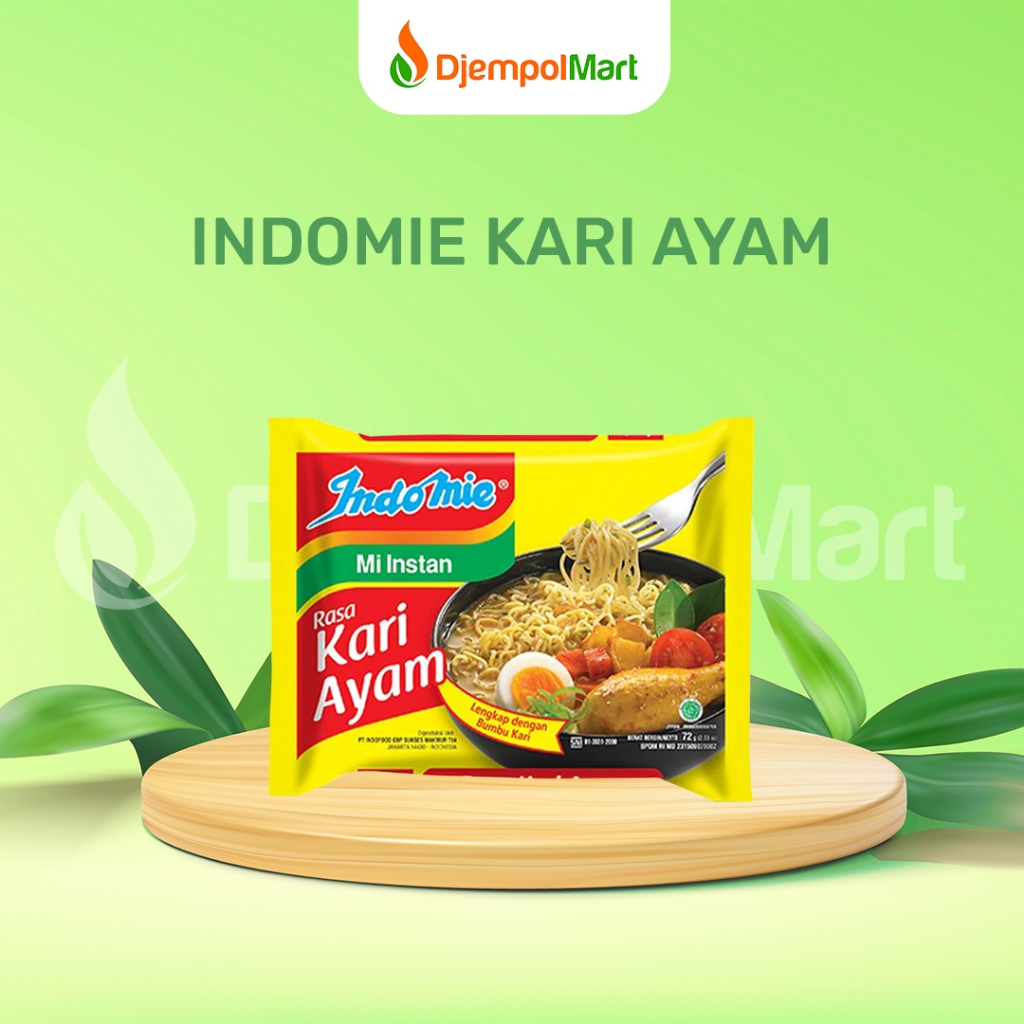 

Indomie Kari Ayam 72gr - Mie Instan