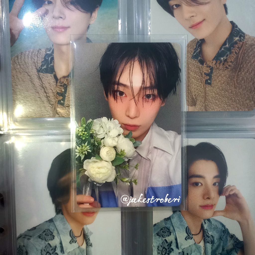 PC Sunoo Enhypen Official Bunga Lamaran Menikah Yizhiyu Lucky Draw Round 2 Daydream YZY LD R2 DD