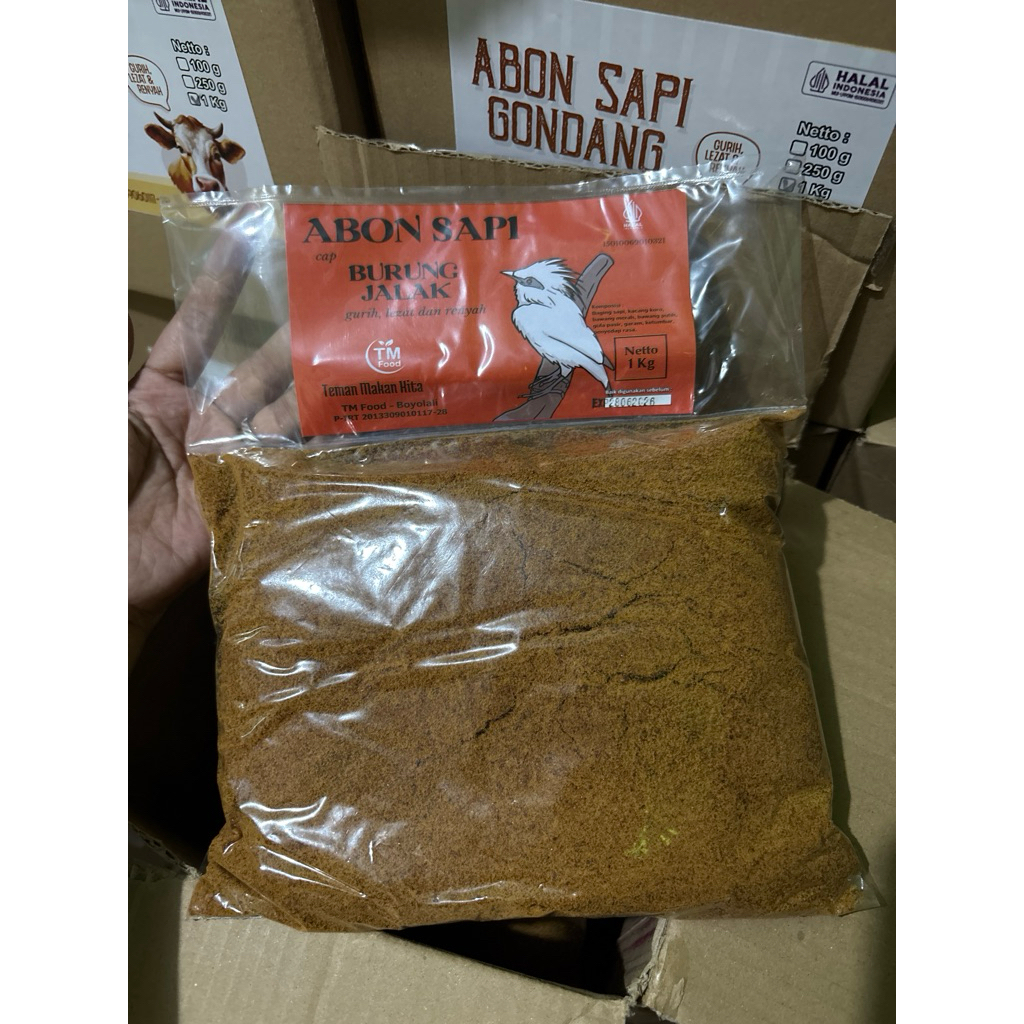 

Abon Sapi Cap Jalak 1 kg
